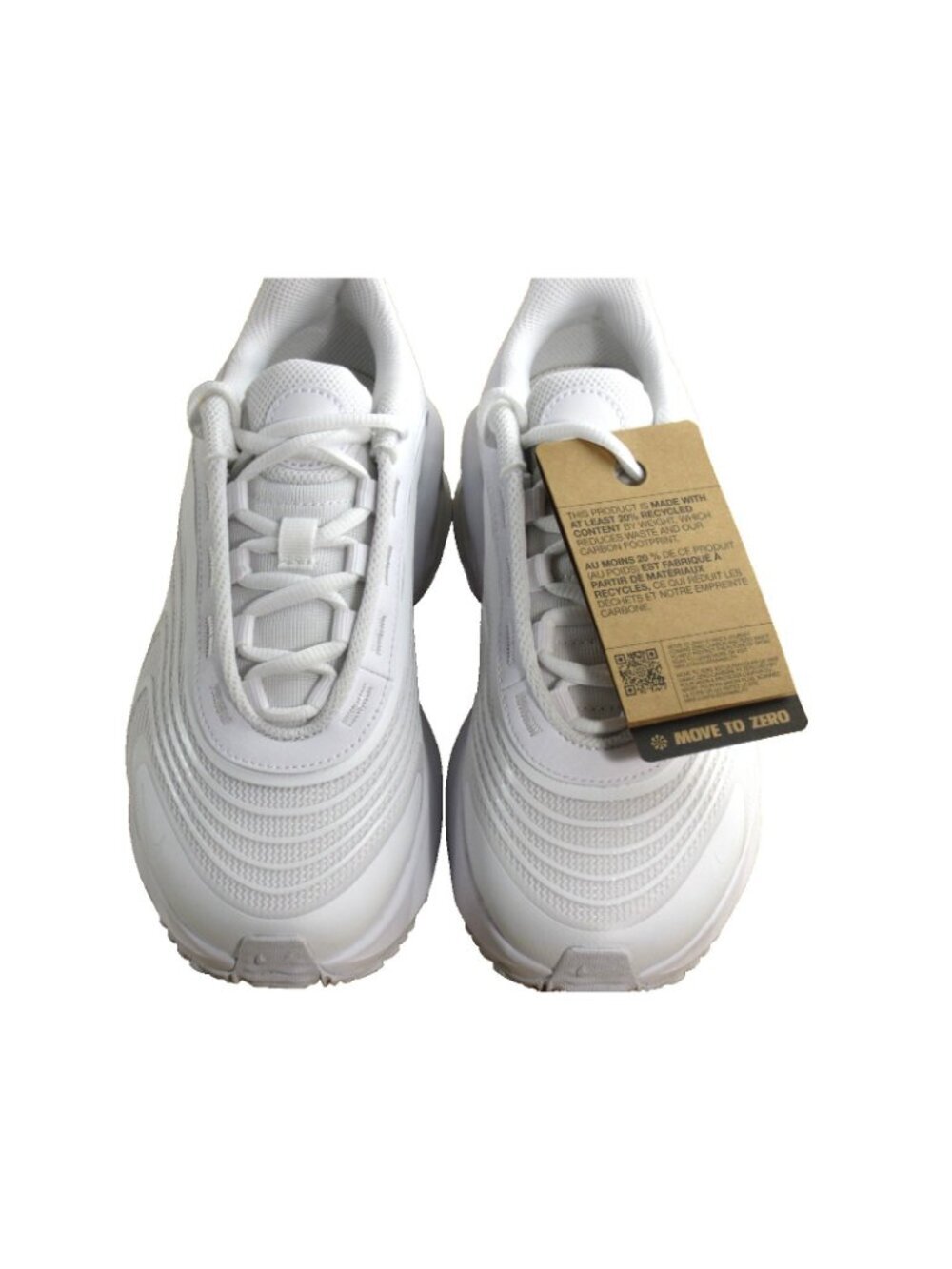 Women's Nike Air Max Fire Running Training Shoes Double White Black Size 6.5 NIB - Picture 3 of 7